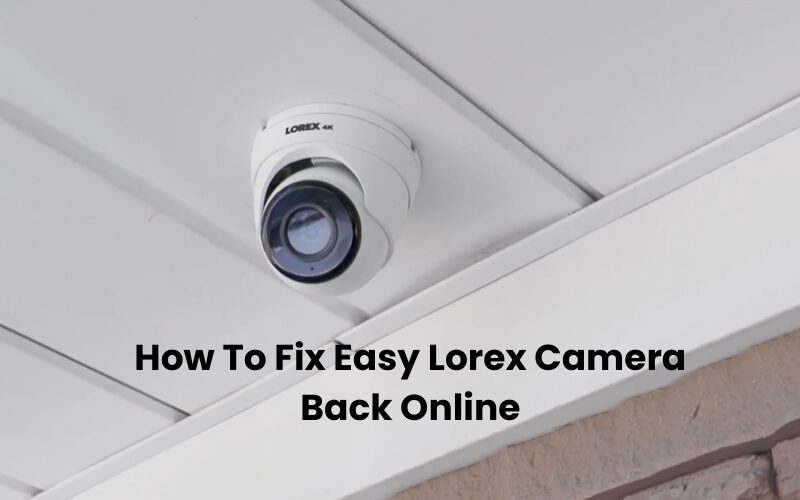 Lorex Camera Offline