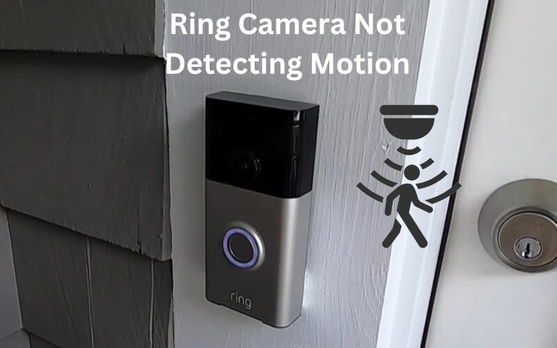 Ring Camera Not Detecting Motion