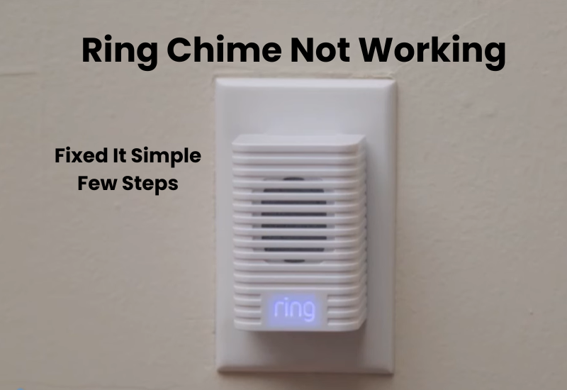 Ring Chime Not Working