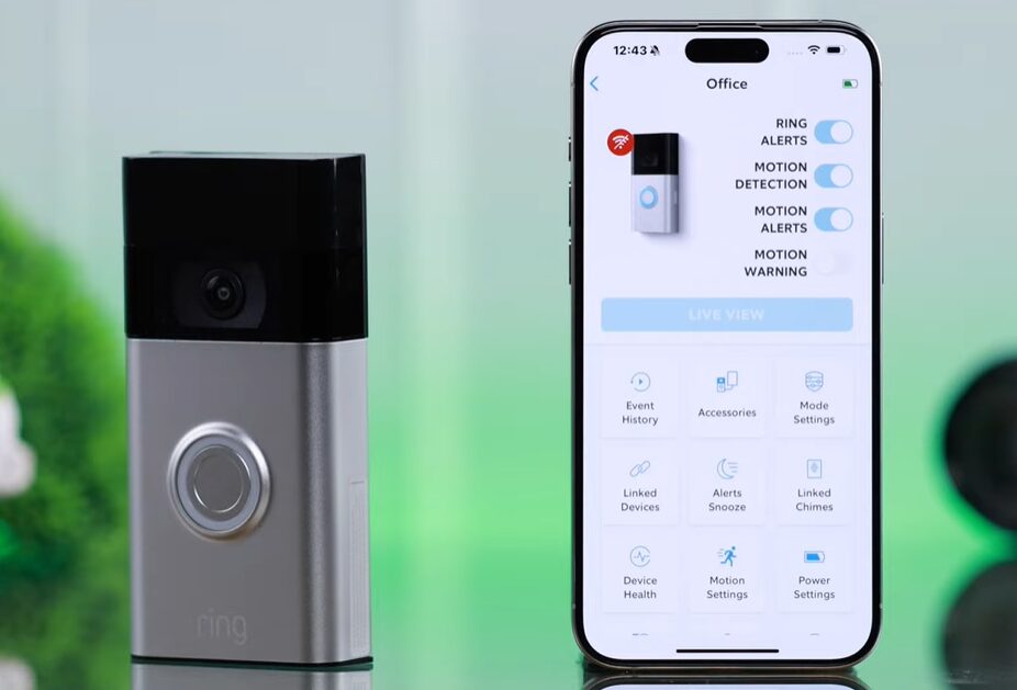 Ring Doorbell Live View