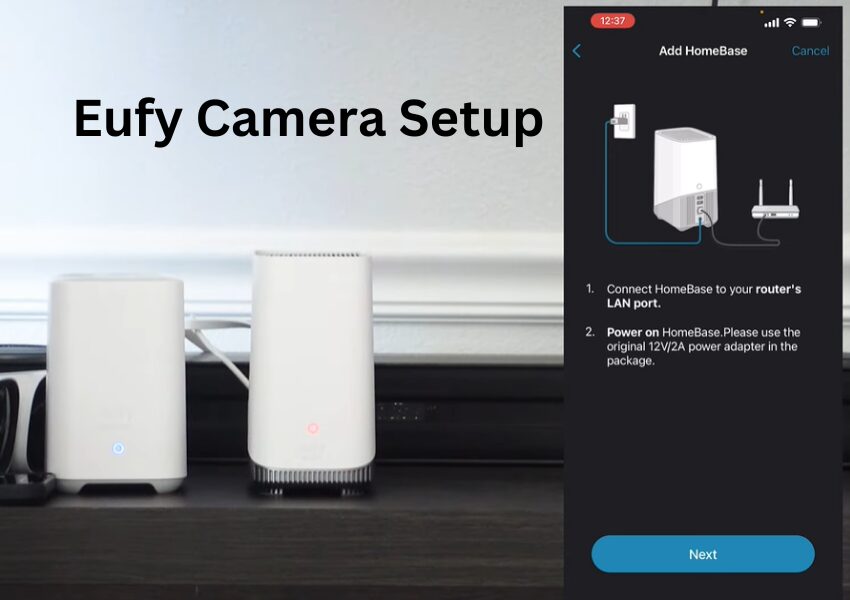 eufy camera setup